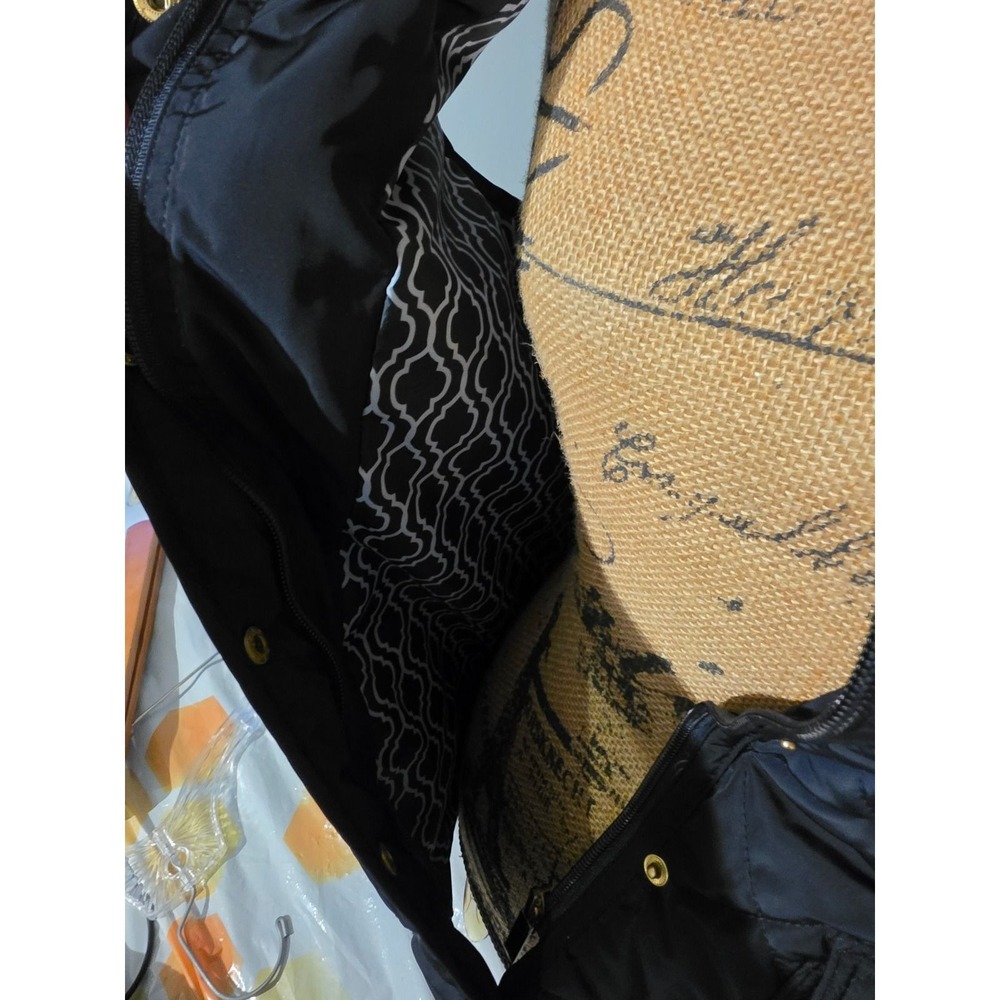 Cambridge Dry Goods Navy Blue Quilted Vest Gold Snaps Large NWT - Picture 3 of 7